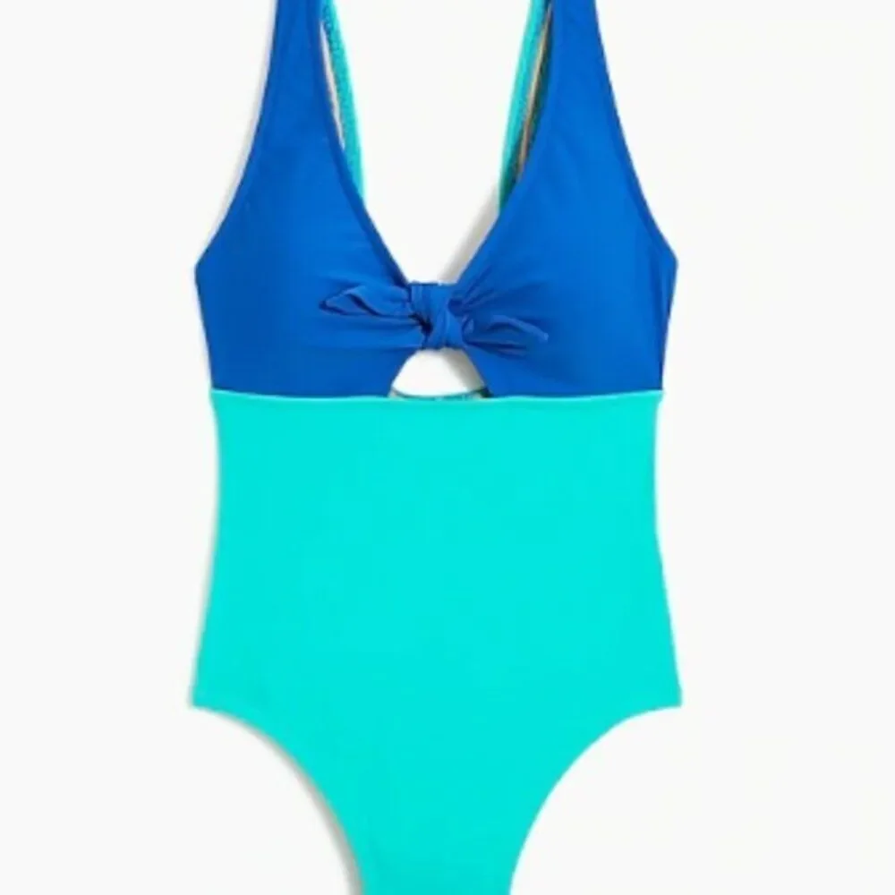 J.Crew Women's One-piece Cutout Swimsuit w/‎ Bow